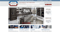 Desktop Screenshot of gadesappliance.com